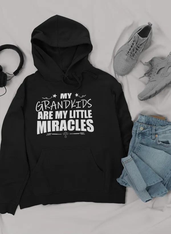 My Grandkids Are My Little Miracles Hoodie by Merch