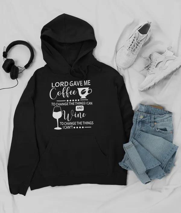Lord Gave Me Coffee Hoodie by Merch