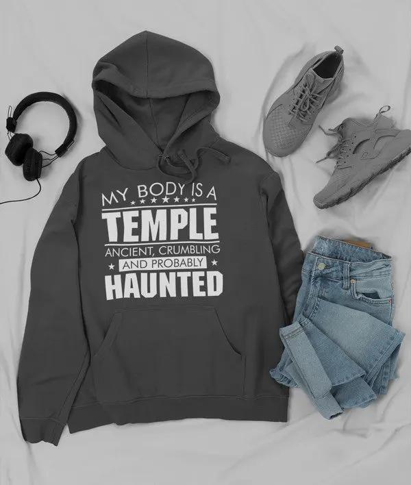 My Body Is A Temple Hoodie by Merch