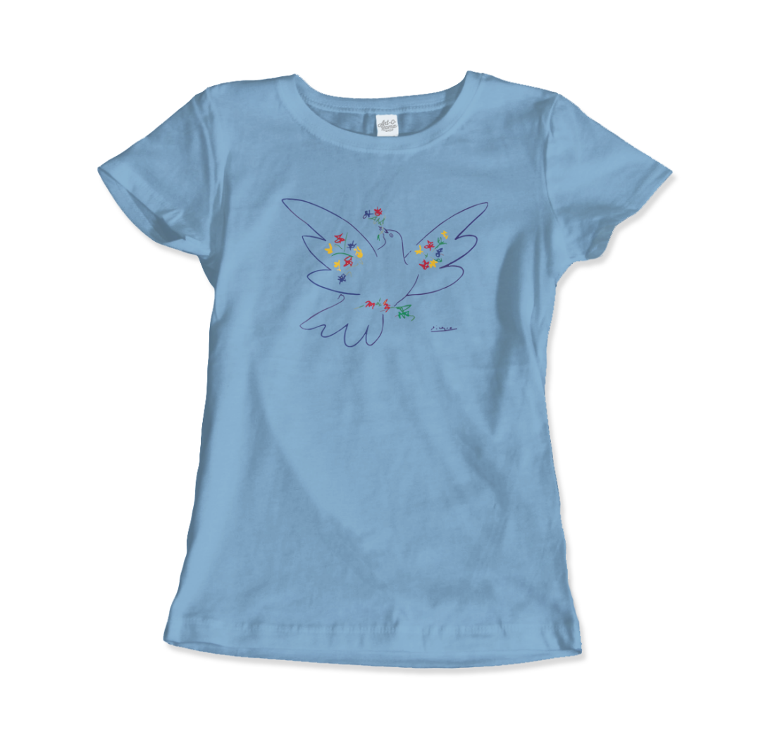 Picasso Dove of Peace artwork t-shirt by Art-O-Rama Shop