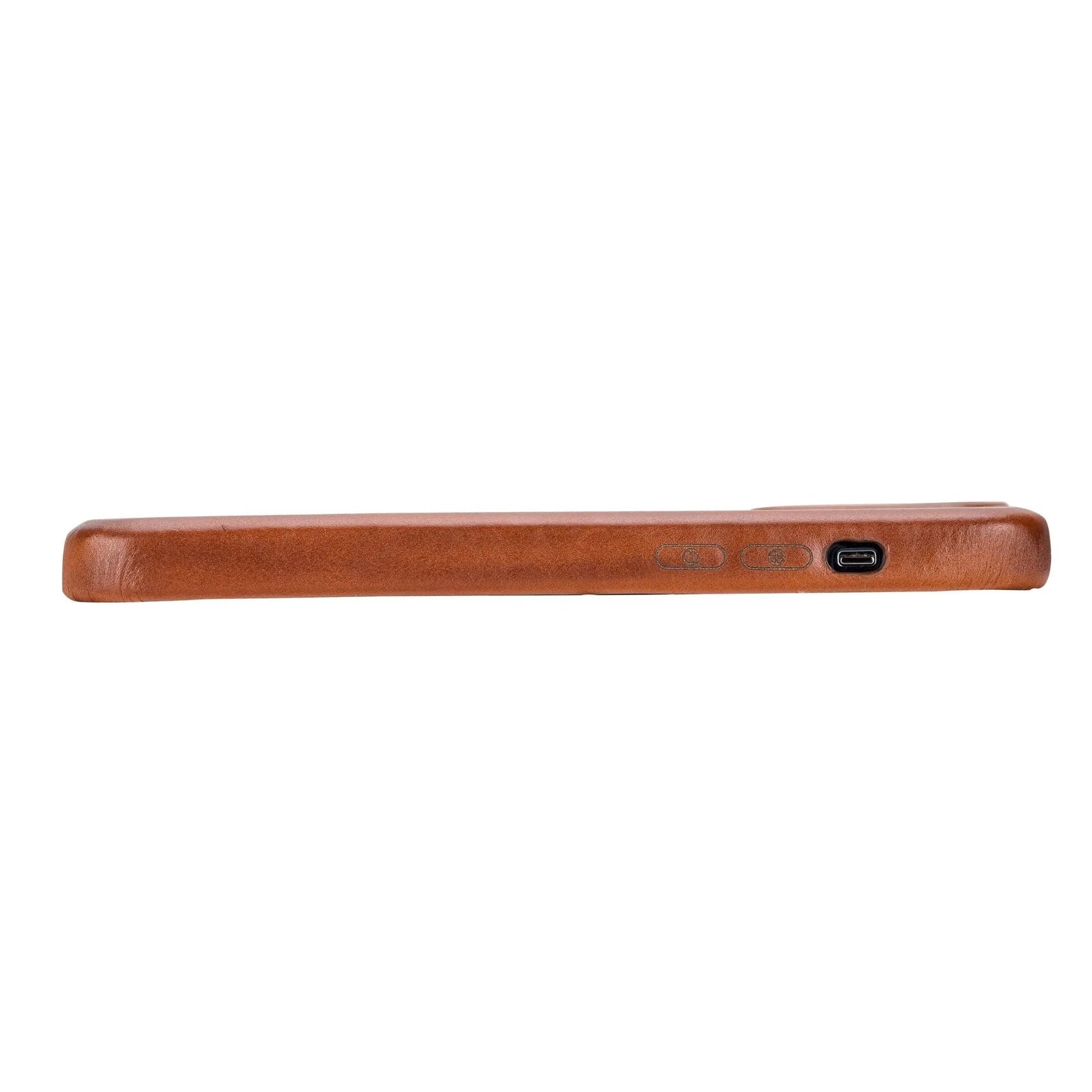Pinedale Leather Snap-on Case for iPhone 14 Series by TORONATA