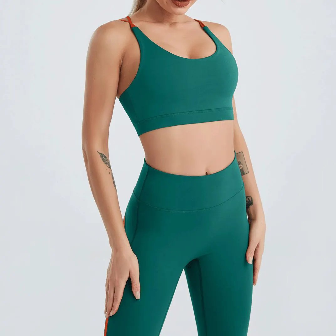 High‑Waisted Medium‑Weight Active Leggings by Partner Label