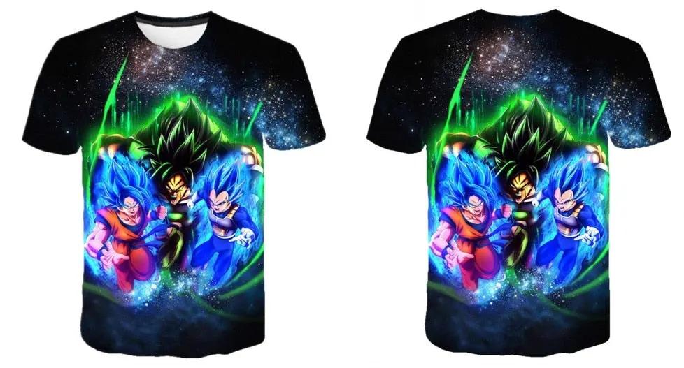 3d T Shirt Summer Fashionable Short Sleeve Hip Hop Tee Tops Men Anime Harajuku T-Shirts by Vimost Shop
