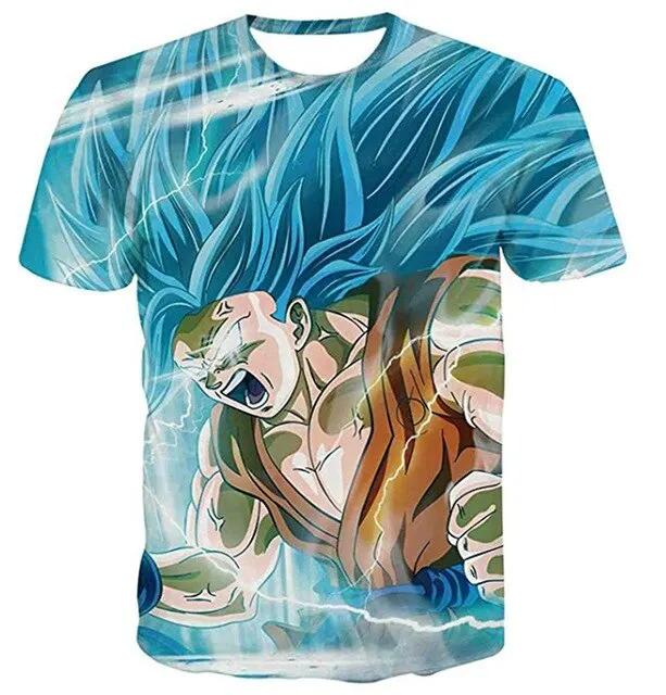 3d T Shirt Summer Fashionable Short Sleeve Hip Hop Tee Tops Men Anime Harajuku T-Shirts by Vimost Shop