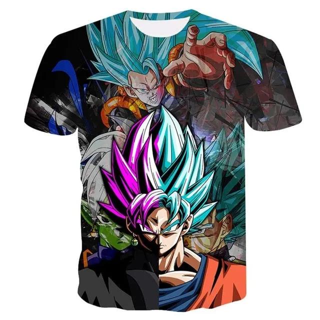 3d T Shirt Summer Fashionable Short Sleeve Hip Hop Tee Tops Men Anime Harajuku T-Shirts by Vimost Shop