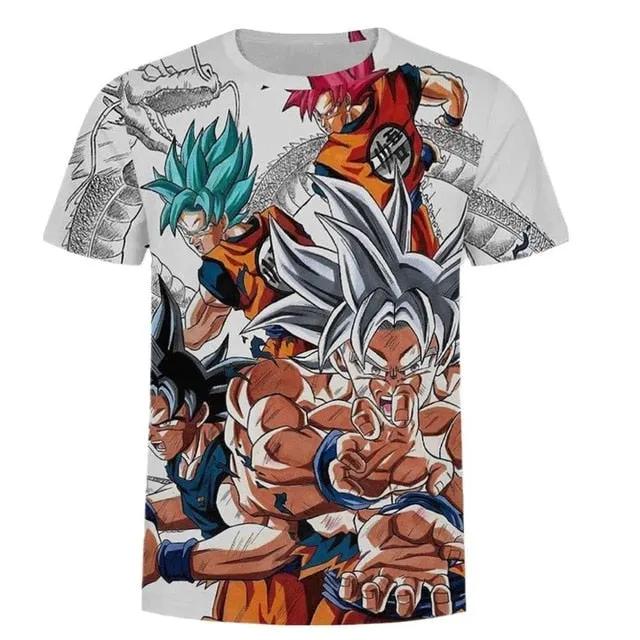 3d T Shirt Summer Fashionable Short Sleeve Hip Hop Tee Tops Men Anime Harajuku T-Shirts by Vimost Shop