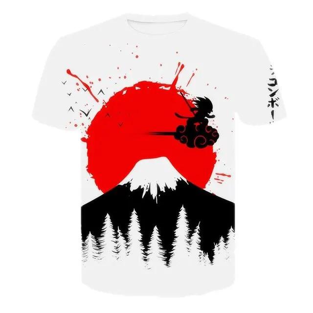 3d T Shirt Summer Fashionable Short Sleeve Hip Hop Tee Tops Men Anime Harajuku T-Shirts by Vimost Shop