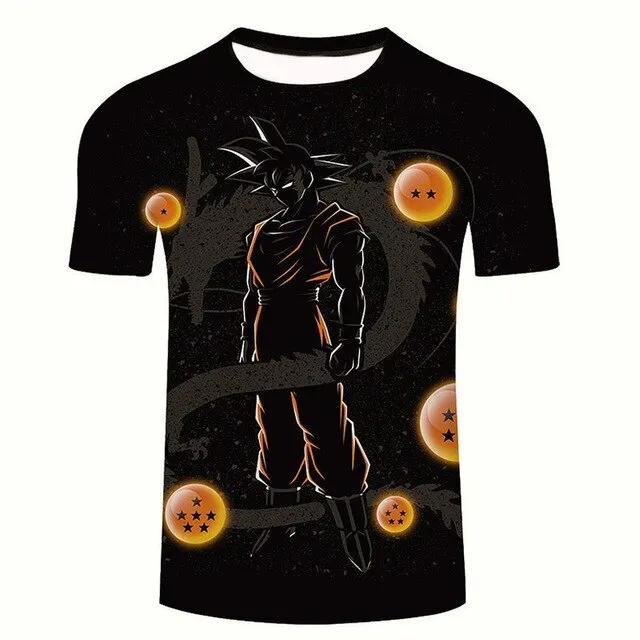 3d T Shirt Summer Fashionable Short Sleeve Hip Hop Tee Tops Men Anime Harajuku T-Shirts by Vimost Shop