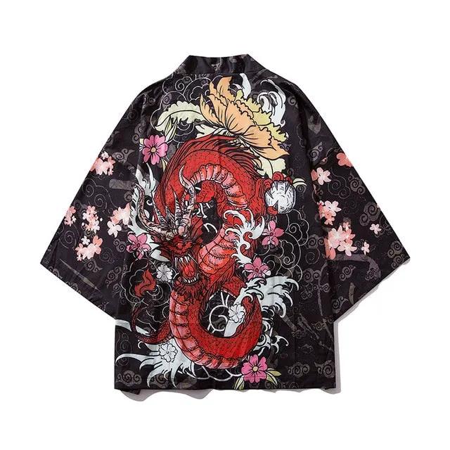 Male Kimono Cardigan Japanese Kimono Men Cardigan Shirt Blouse Yukata Men Haori Obi Traditional Samurai Clothing by Vimost Shop