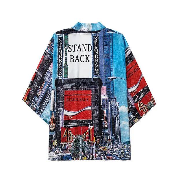 Anime Beauty Devil Kimono Streetwear Style Men Women Cardigan Japanese Robe Female Traditional Clothing by Vimost Shop