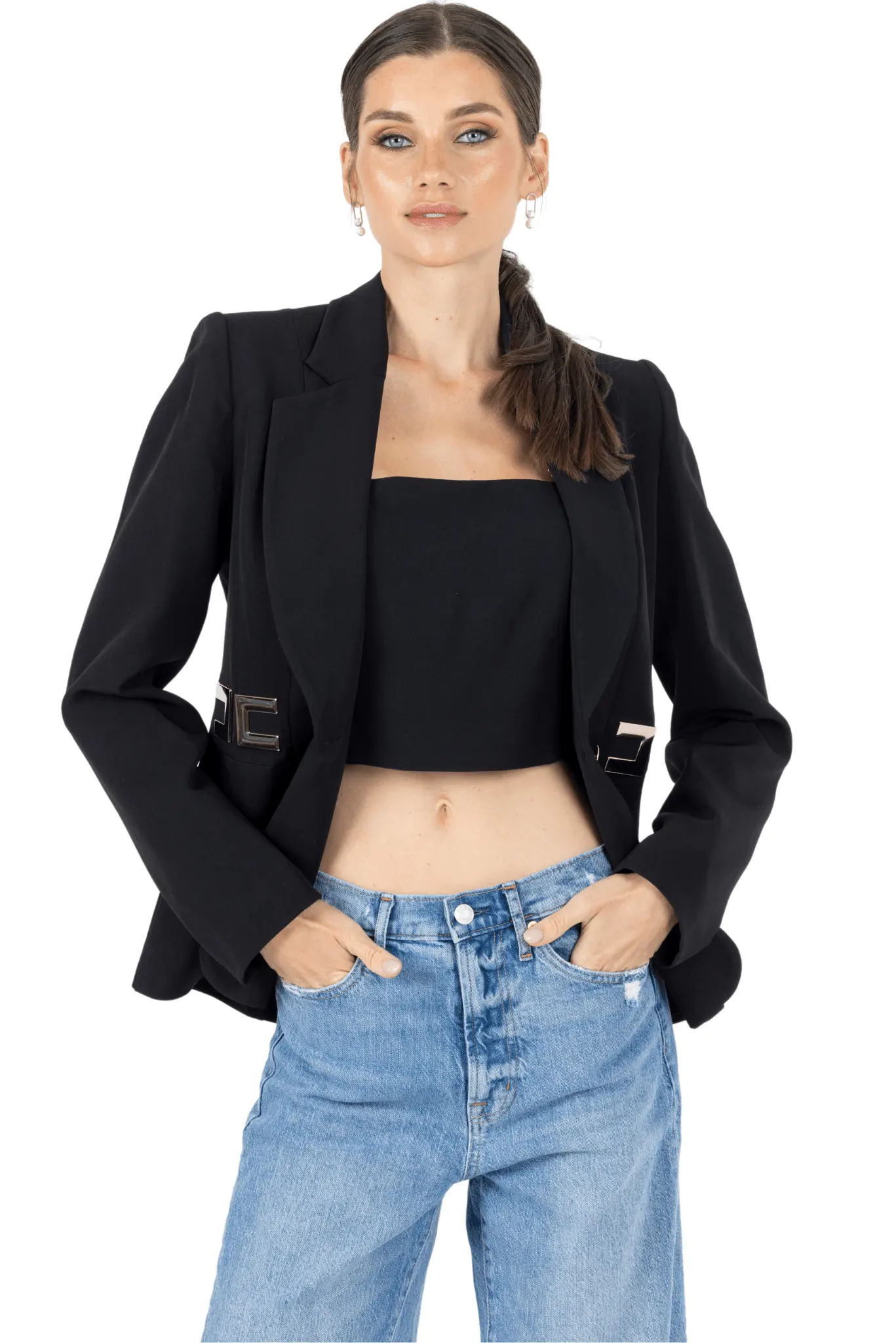 Richie Women Blazer - Black by Akalia