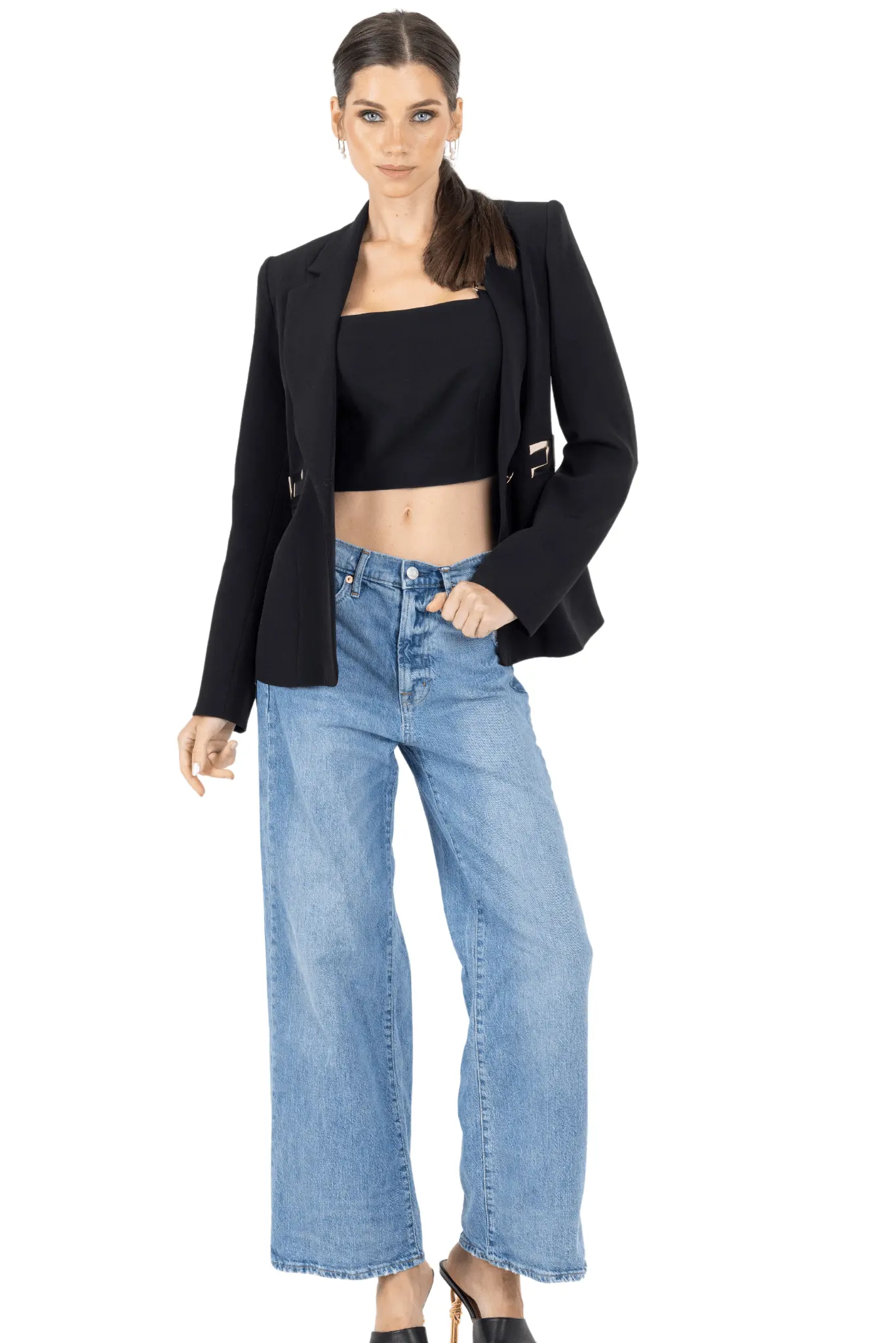 Richie Women Blazer - Black by Akalia