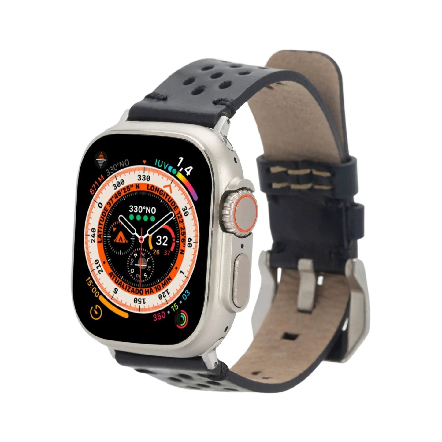 Teton Leather Bands for Apple Watch 9, Ultra 2 and SE by TORONATA