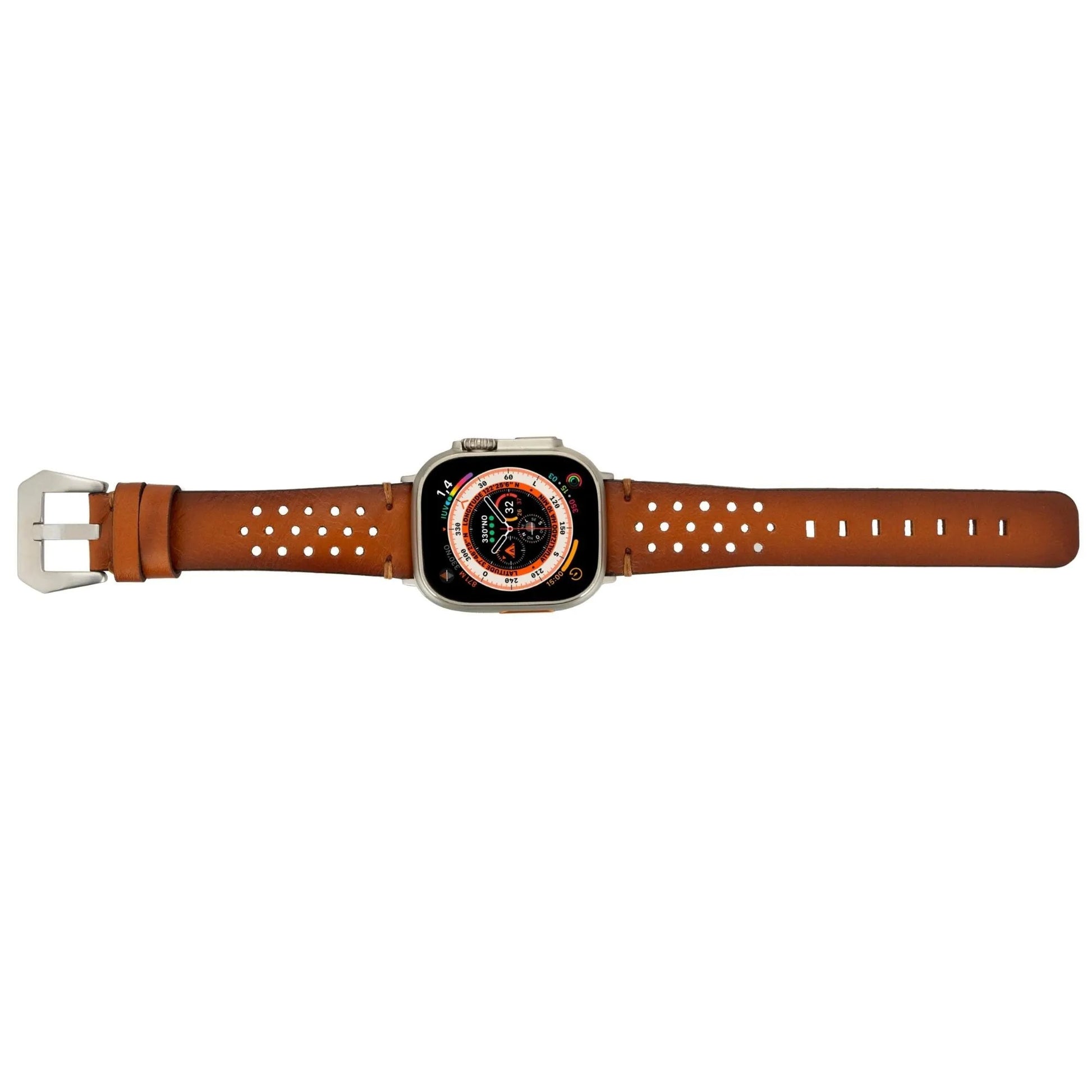 Teton Leather Bands for Apple Watch 9, Ultra 2 and SE by TORONATA
