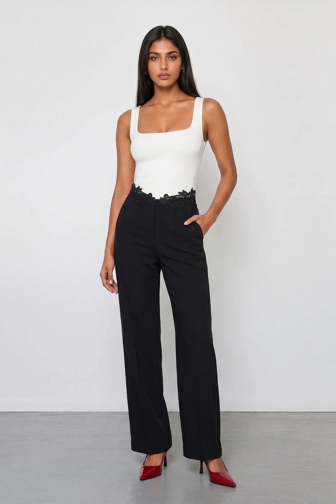 The Soiree Contrast Jumpsuit by Akalia