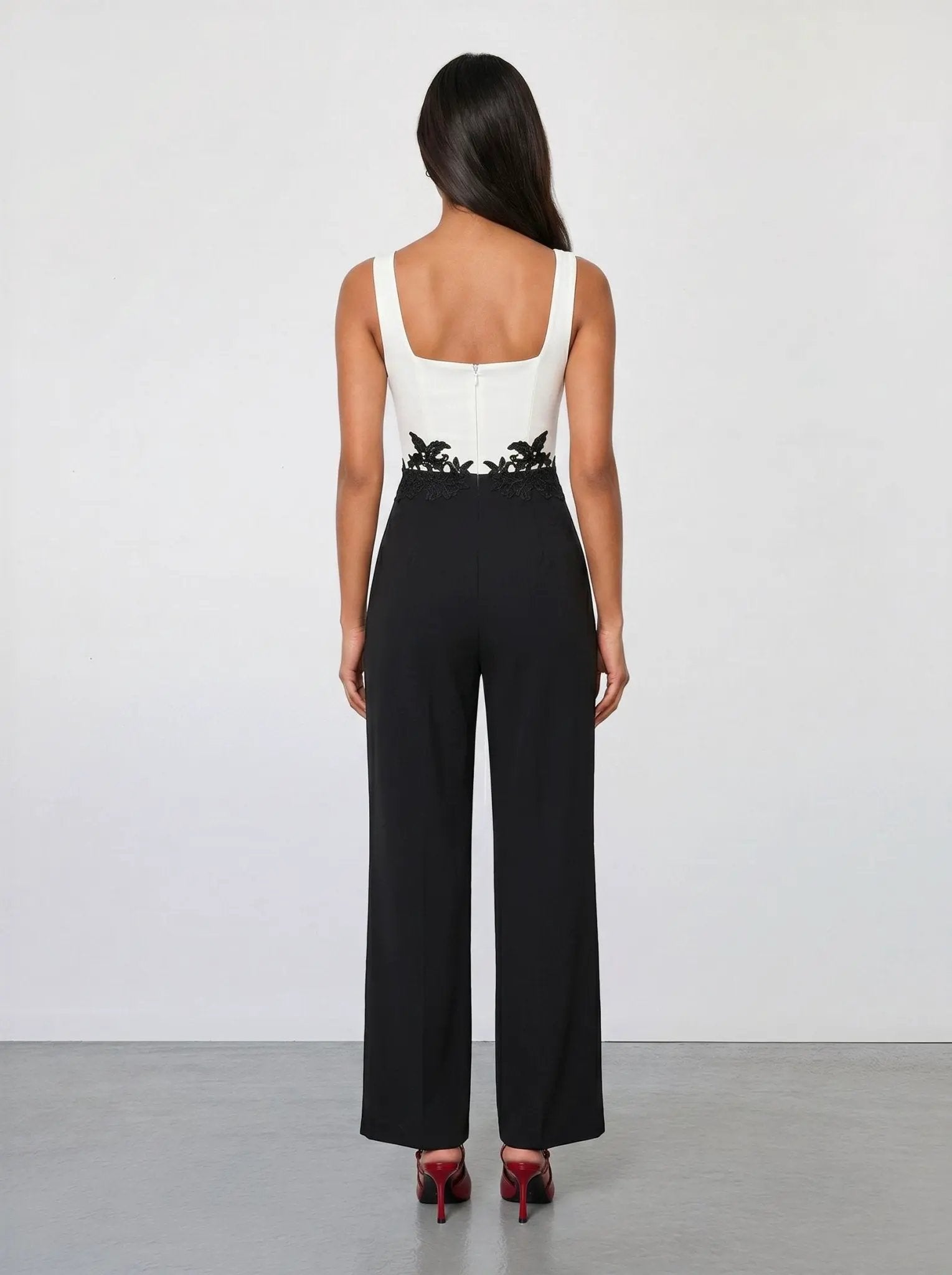 The Soiree Contrast Jumpsuit by Akalia