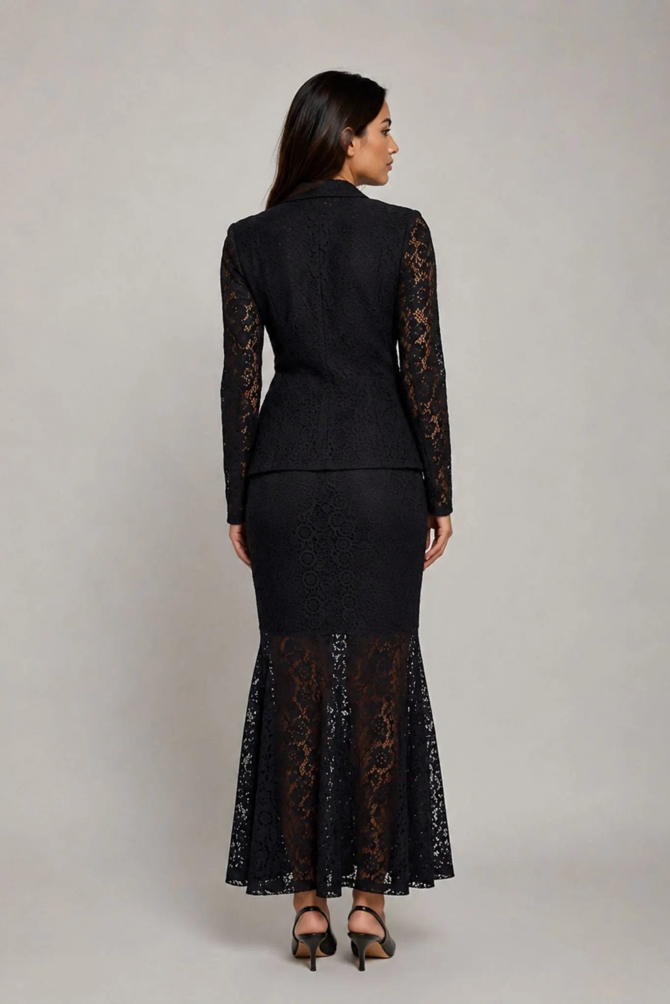 The Valentina Lace Blazer by Akalia