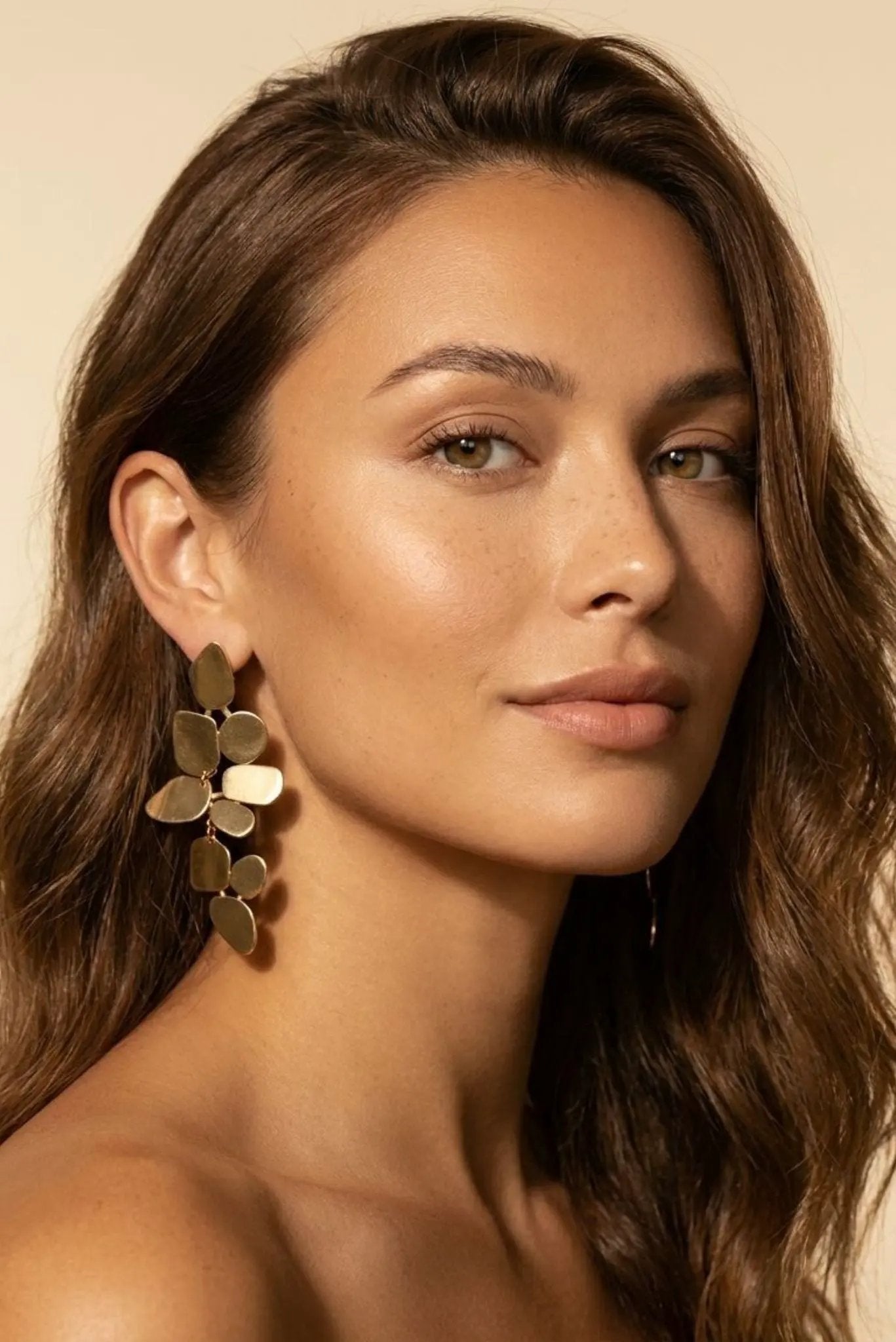 Valentina Waterproof Statement Dangle Earring by Akalia