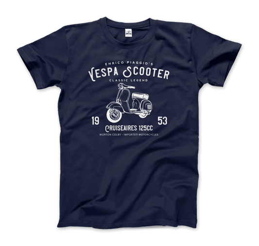 Vintage Piaggio Scooter 1953 125cc t-shirt by Art-O-Rama Shop