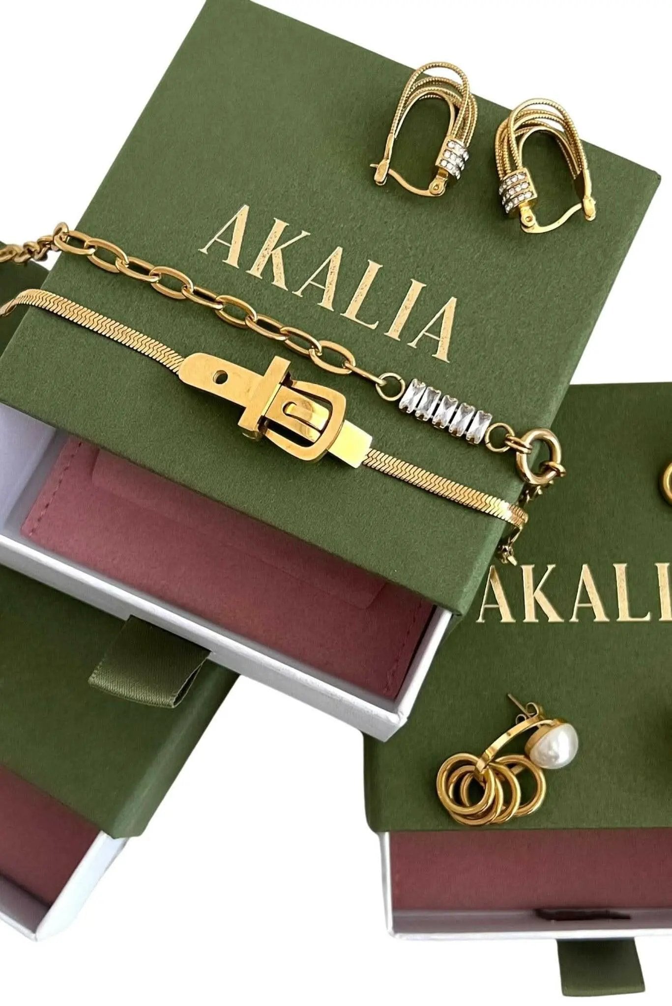 Waterproof Around Earrings by Akalia