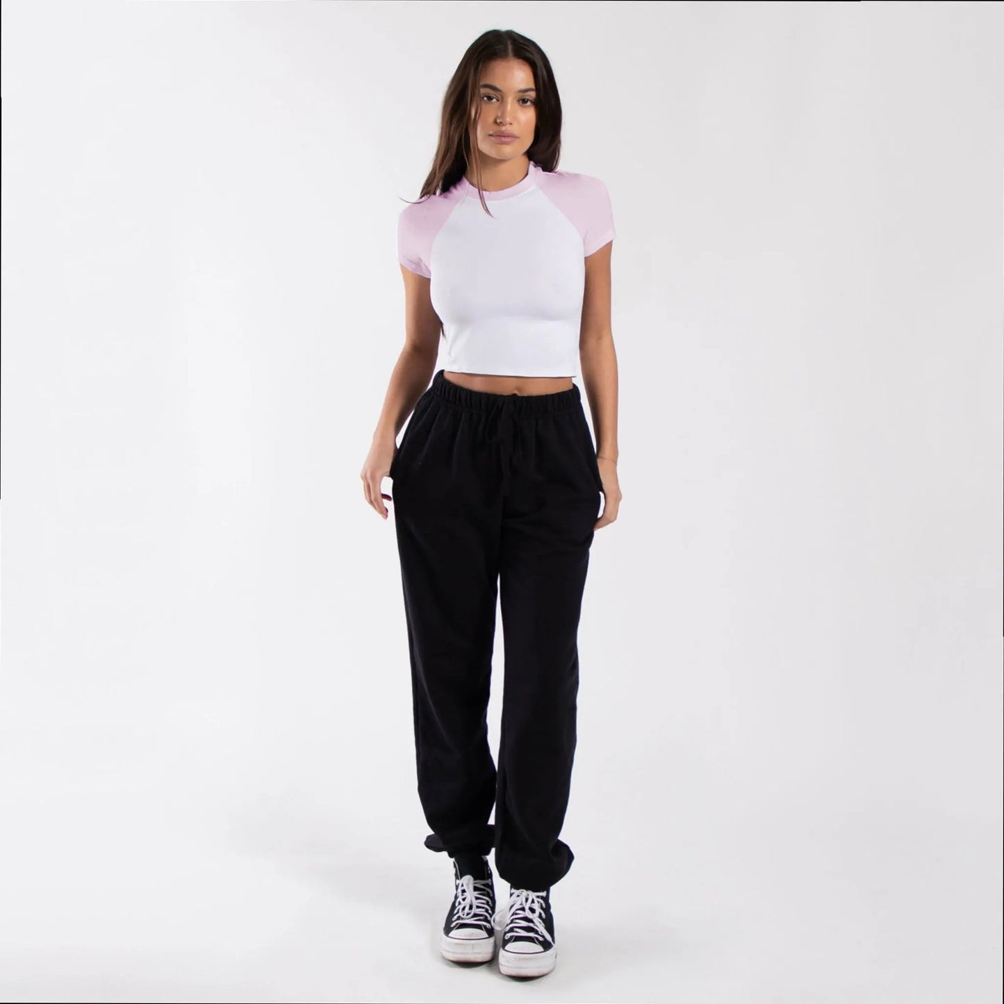 4001R - Women's Raglan Baby Tee by POS Wholesale
