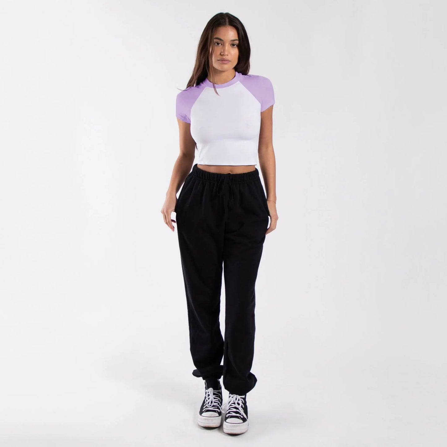 4001R - Women's Raglan Baby Tee by POS Wholesale