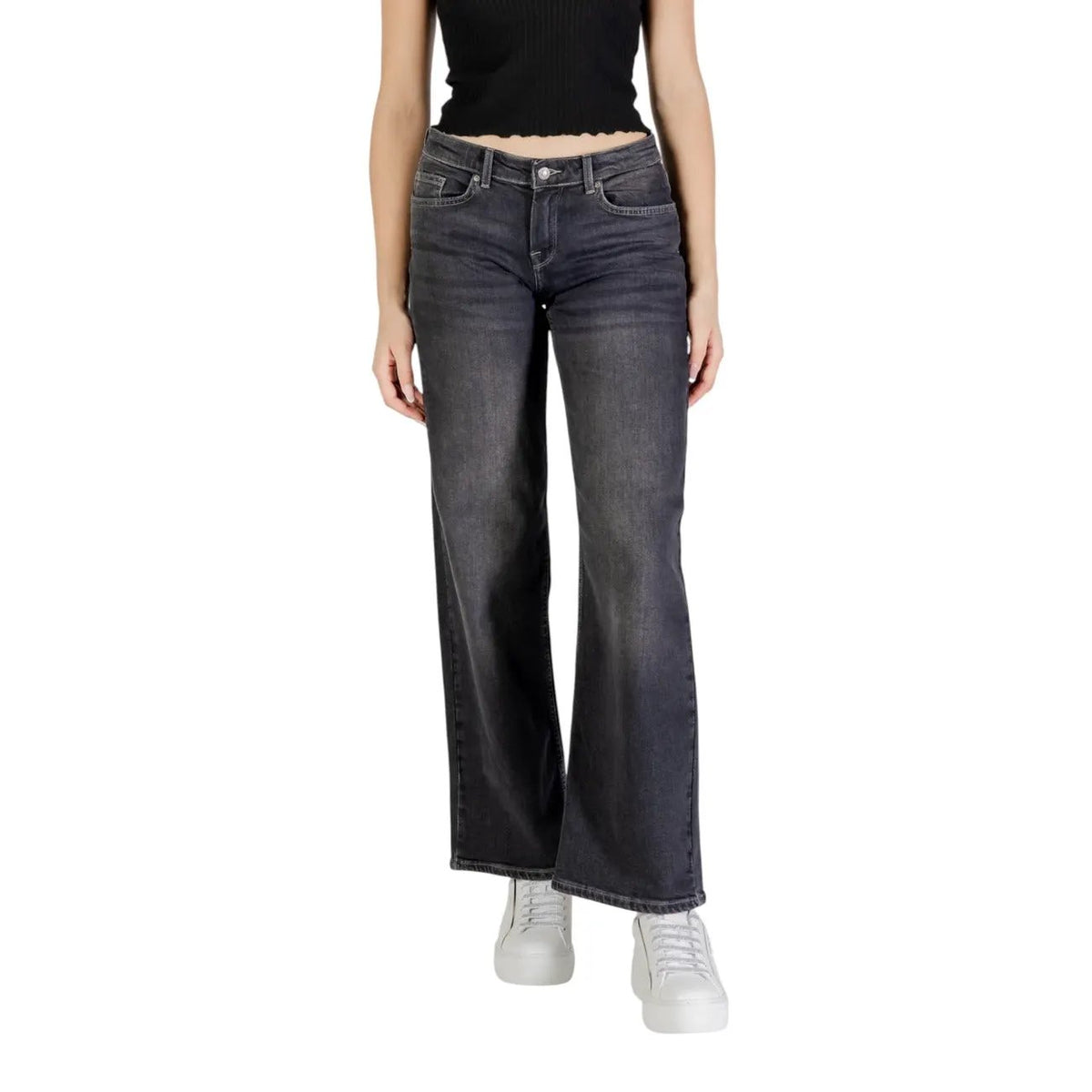 Only Women's Black Premium Stretch Jeans Comfortable Casual Style by Only