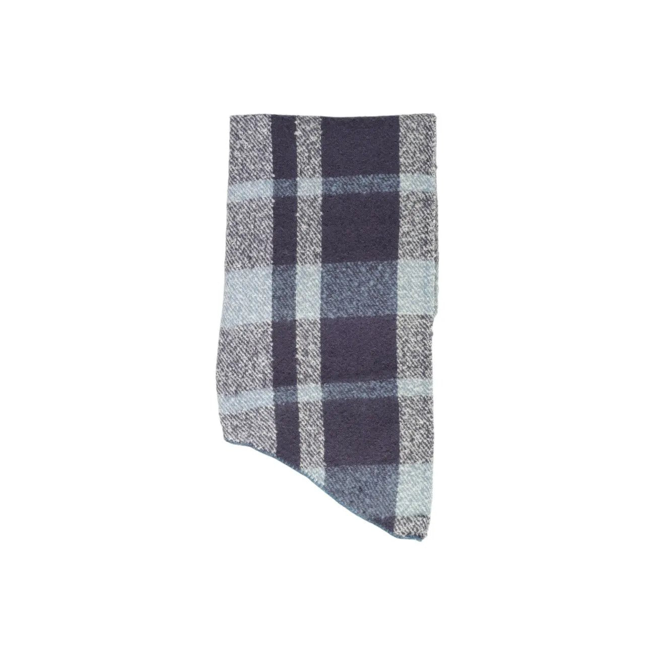 Only Turquoise Plaid Scarf For Women Warm Cozy Winter Accessory by Only