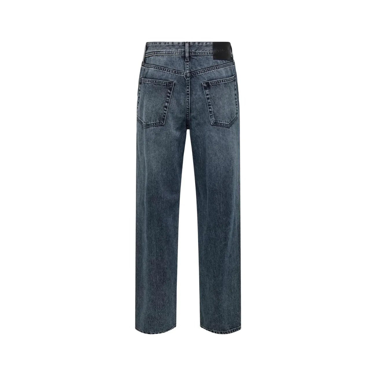 Only & Sons Men Deep Indigo Premium Organic Cotton Relaxed Jeans by Only & Sons