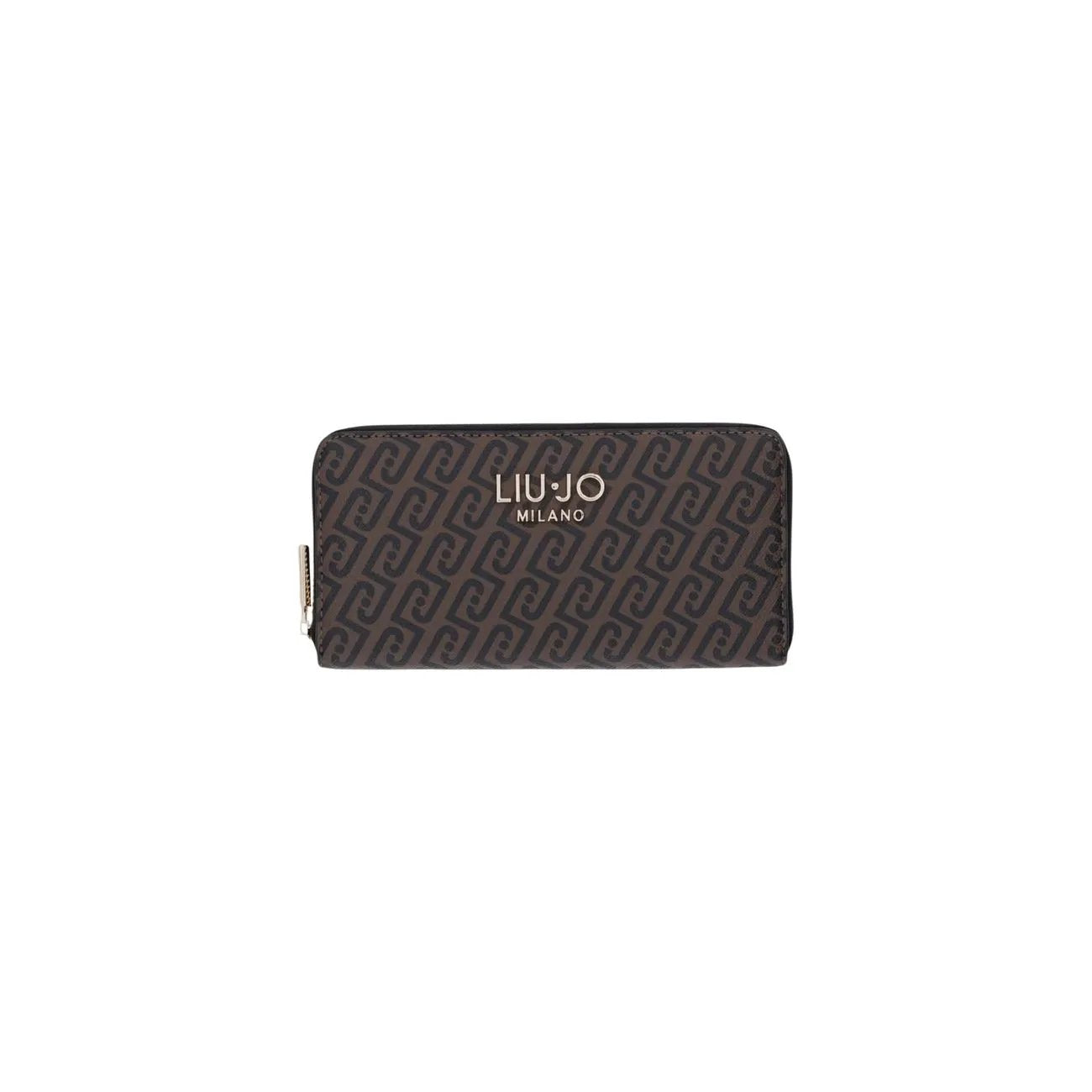 Liu Jo Women Wallet Black Zip Secure Storage Inside Pockets Elegant Design by Liu Jo