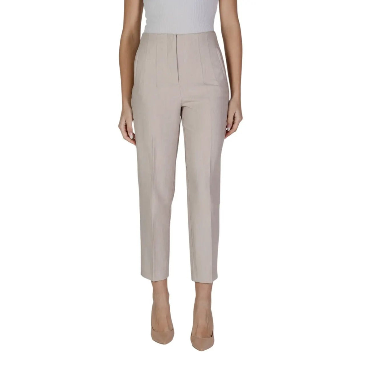 Only Women Pink Stretch Trousers Premium Stylish Slim Fit Spring Outfit by Only