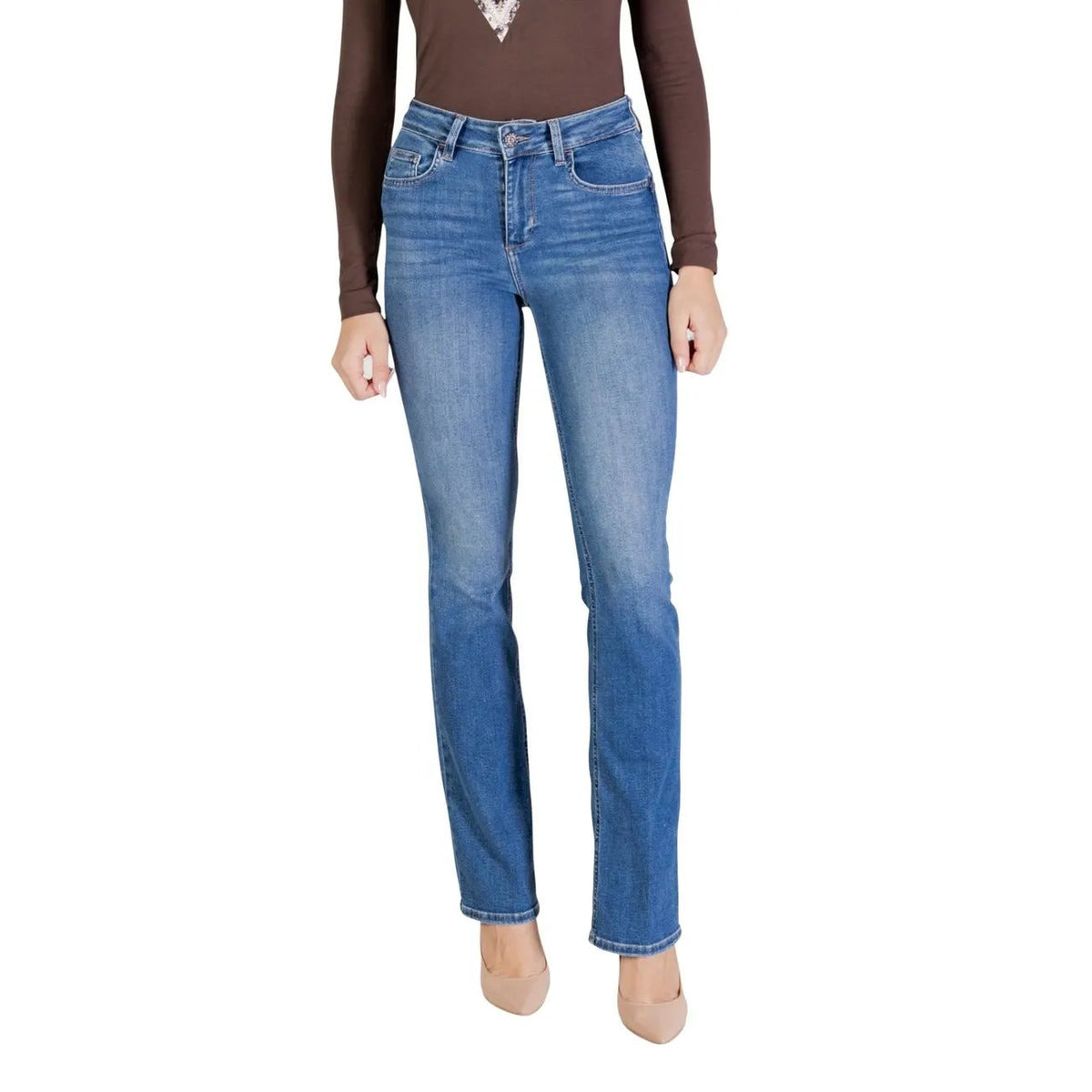Liu Jo Women Premium Blue Stretch Jeans Comfortable Classic Stylish Fit by Liu Jo