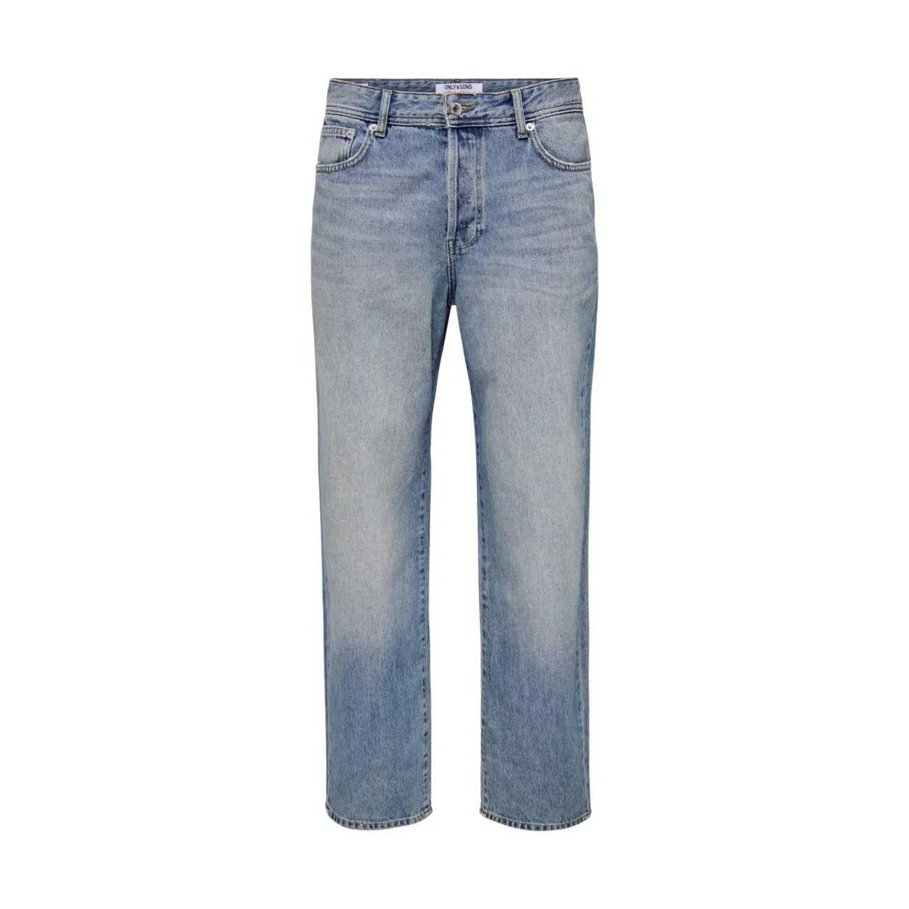 Only And Sons Men Premium Classic Straight Fit Organic Cotton Jeans by Only & Sons