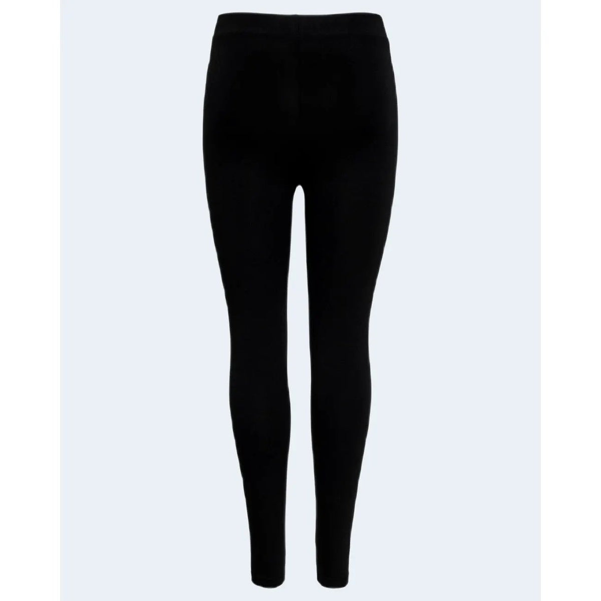 Only Women Black Cotton Stretch Leggings Warm Fall Winter Essentials by Only