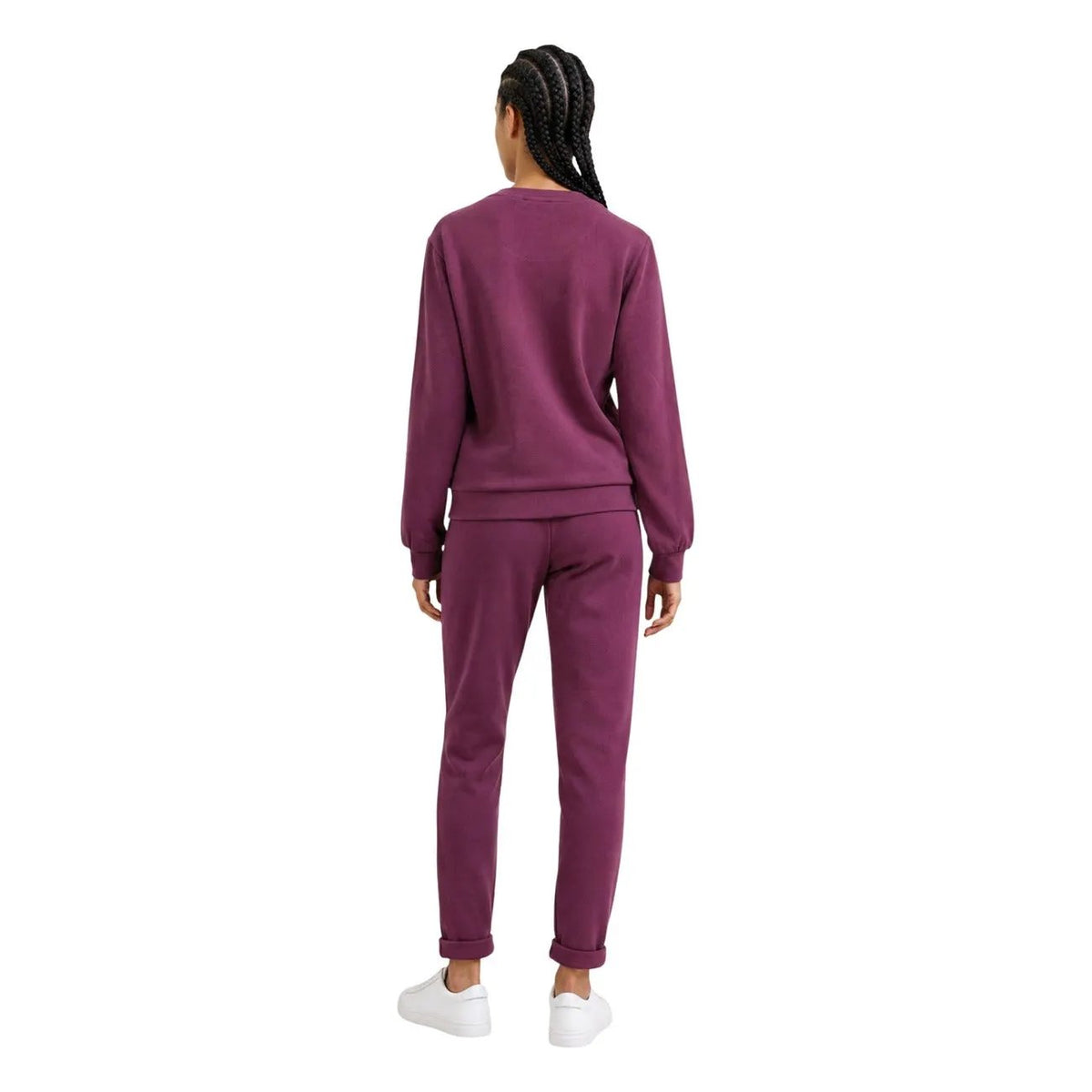 Liu Jo Women Purple Crew Neck Sweatshirt Long Sleeve Luxurious Comfort by Liu Jo