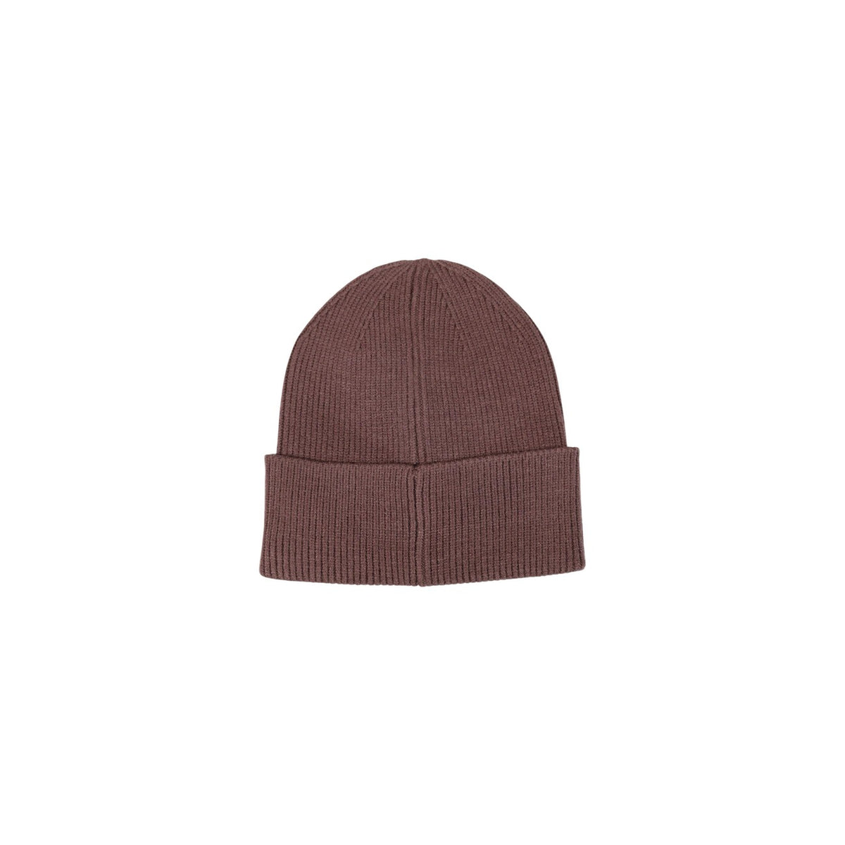 Liu Jo Women Brown Cashmere Blend Luxurious Ribbed Knit Winter Cap by Liu Jo