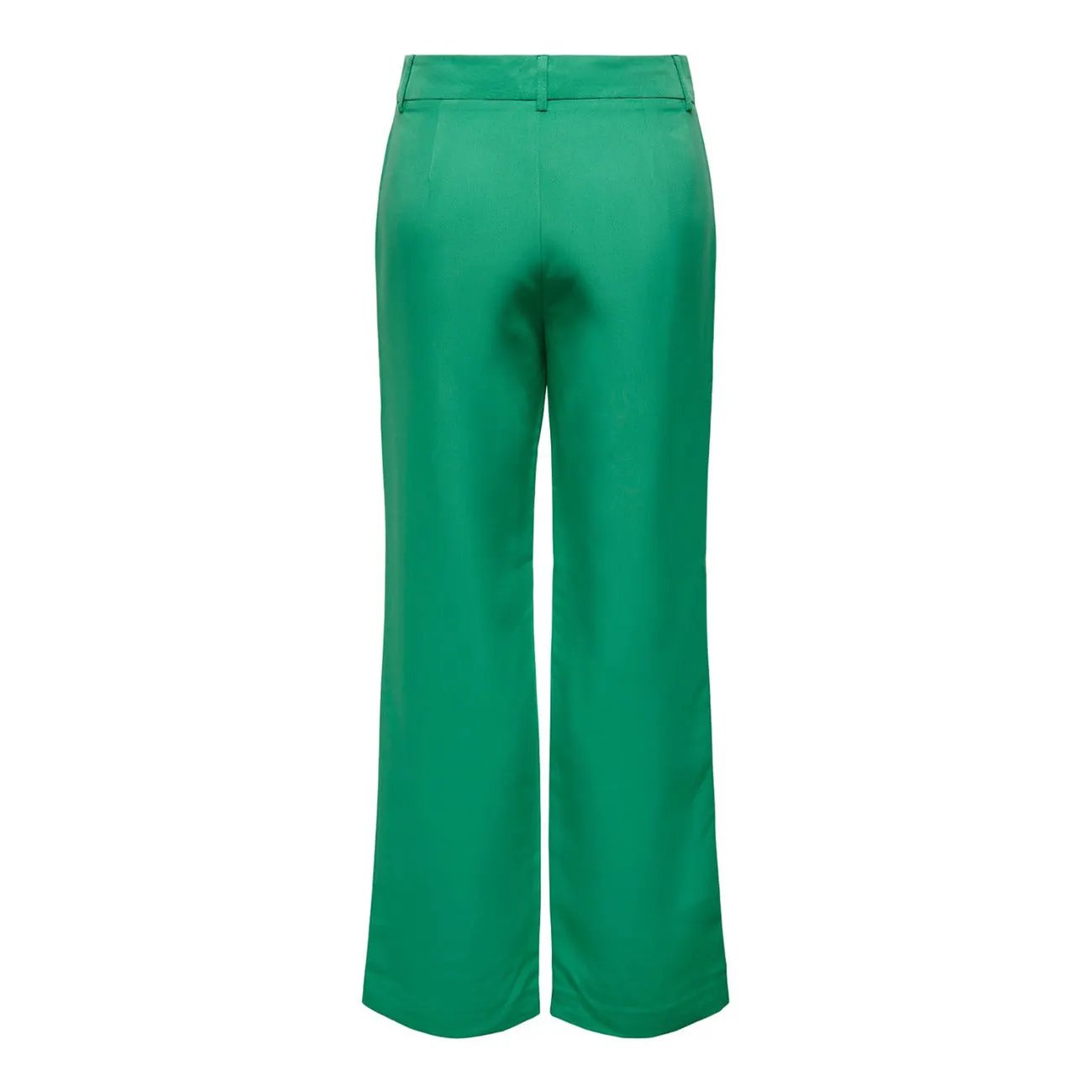 Only Women Green Stretchy Wide Leg Trousers Comfort Fit Fall Winter Fashion by Only
