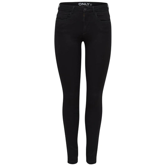 Only Women Jeans Black Skinny Fit Comfort Stretch for Everyday Wear by Only