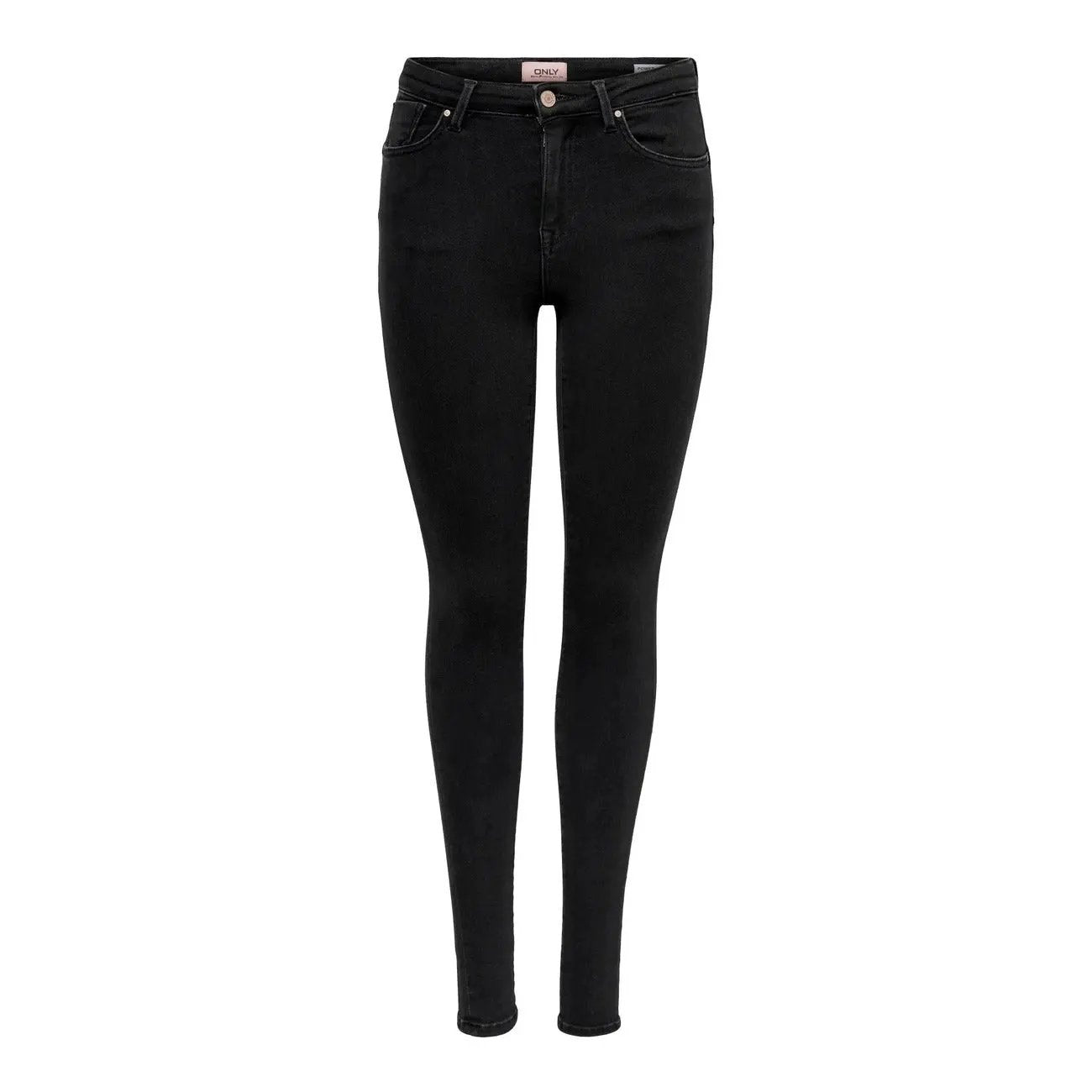 Only Women Black Organic Cotton Stretch Skinny Jeans Ultimate Comfort by Only