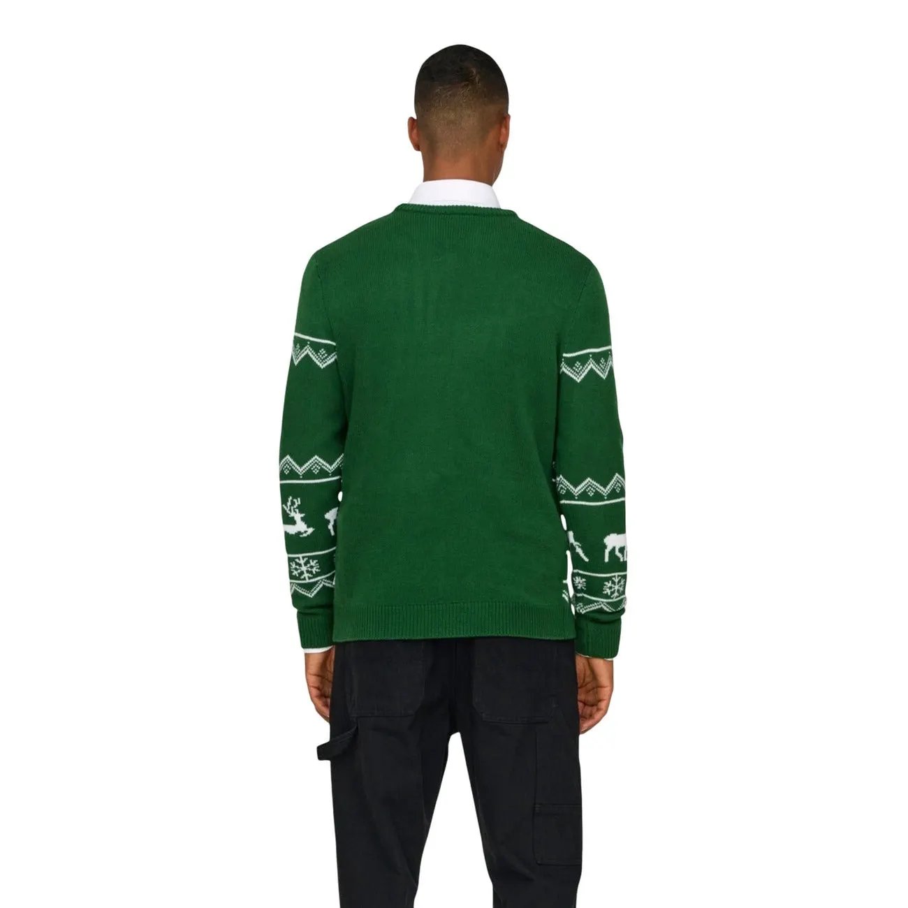 Only and Sons Men Christmas Knitwear Warm Festive Sweater for Him by Only & Sons