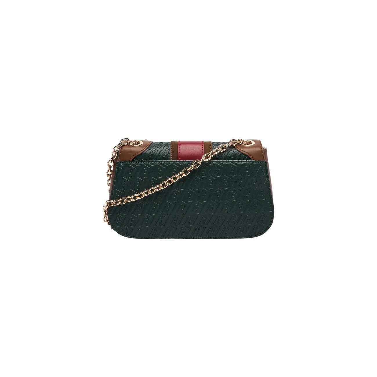 Liu Jo Women Stylish Green Crossbody Shoulder Bag With Zip Chain by Liu Jo