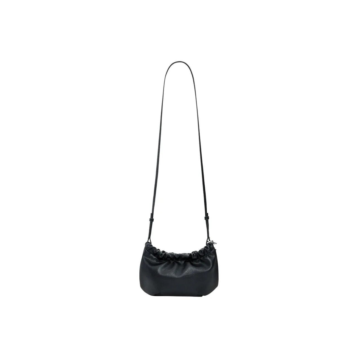 Desigual Women Black Trendy Ruched Shoulder Bag With Charms For Ladies by Desigual