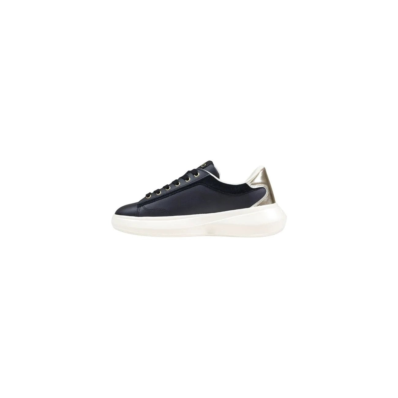 Liu Jo Women Elegant Black Platform Sneakers With Lace Up Details by Liu Jo