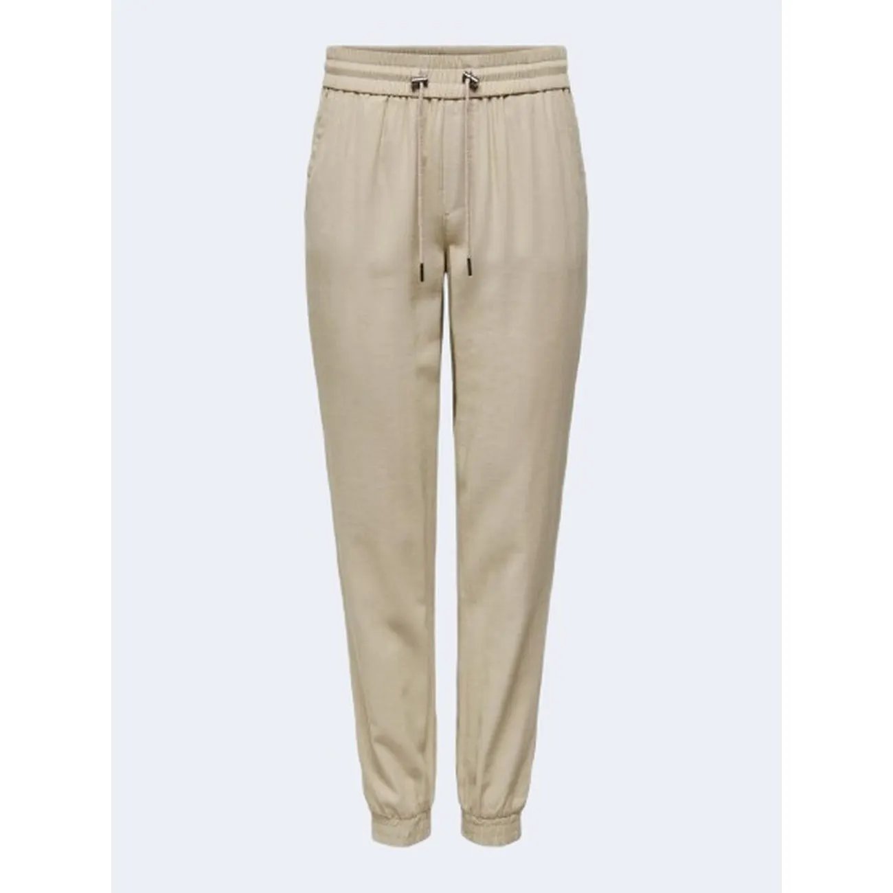 Only Women Trousers Crafted With Premium Breathable Viscose Blend by Only